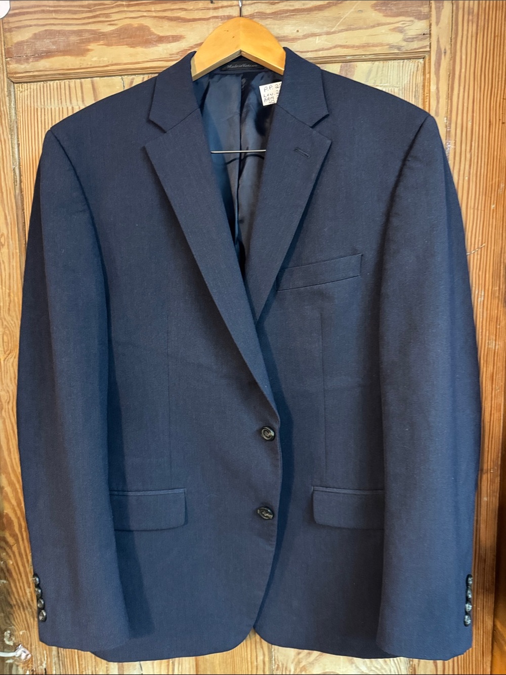 Chaps Classic Navy Men's Blazer - Navy Blue 42R.